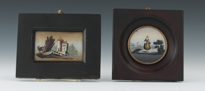 Two British Regency Verre