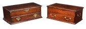 TWO BRITISH TABLE TOP BOXES19t