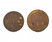 TWO BRONZE AND MIXED-METAL JAP
