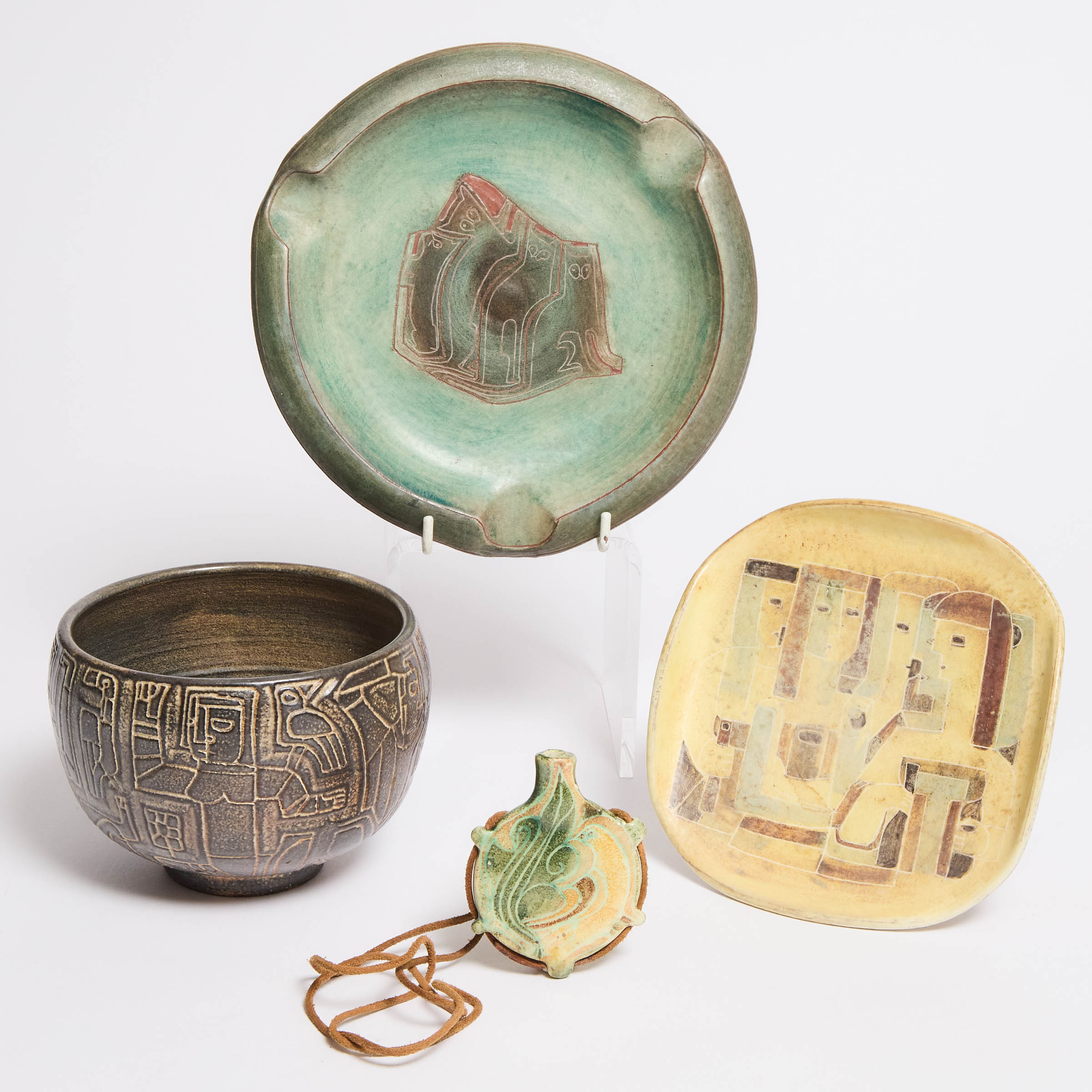 Two Brooklin Pottery Small