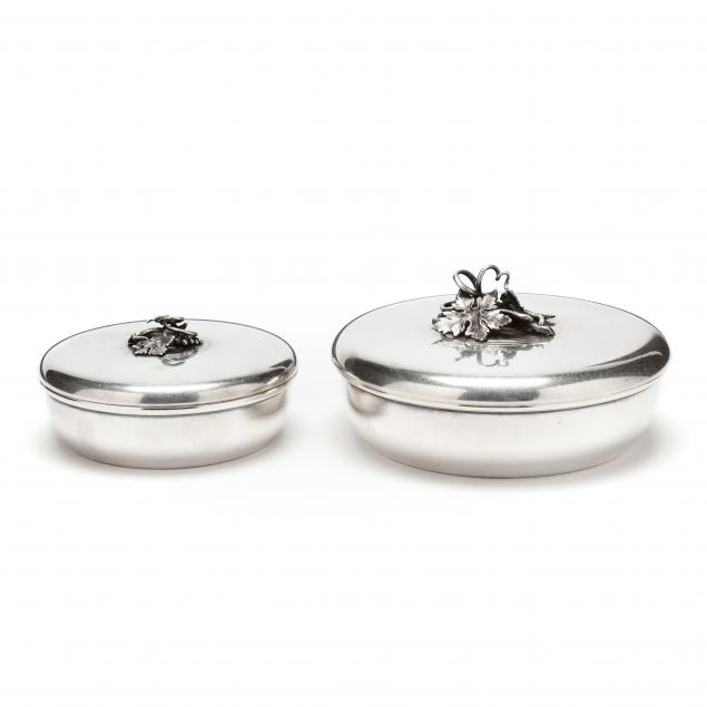 TWO BUCCELLATI STERLING SILVER