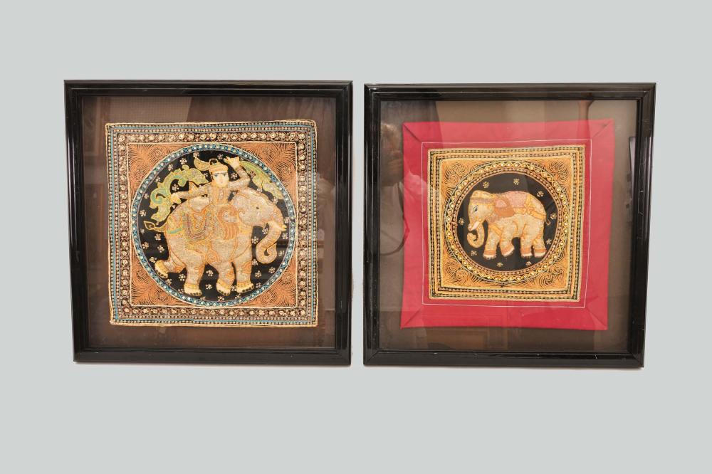 TWO BURMESE KALAGAS OF