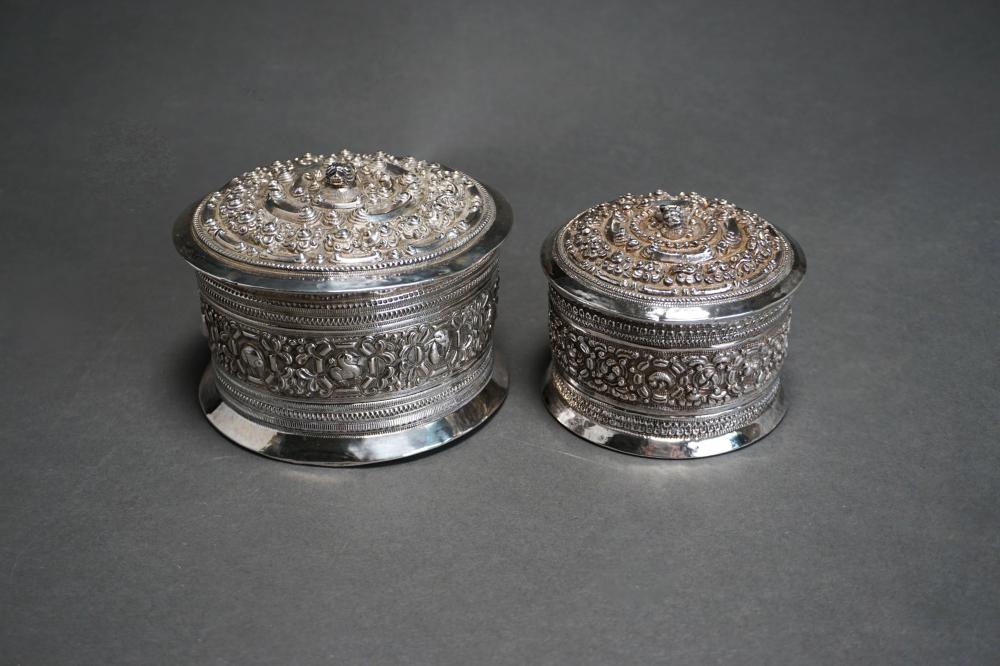 TWO BURMESE OR SIAMESE REPOUSSE