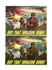 TWO "BUY THAT INVASION BOND!"