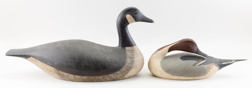 TWO BYRON BRUFFEE DECOYS