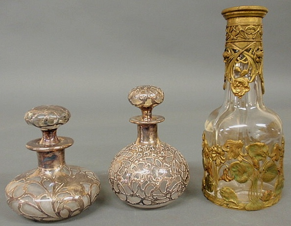 Two c.1900 sterling silver