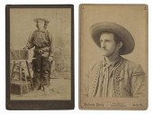 TWO CABINET CARD PHOTOS OF WIL