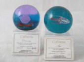 Two Caithness paperweights ''
