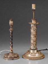 Two Caldwell & Co. Lamp Bases