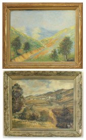 TWO CALIFORNIA LANDSCAPES: L.
