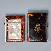TWO CALLING CARD CASESTwo natu