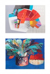 TWO CALMAN SHEMI LITHOGRAPHS T