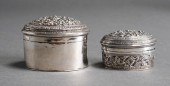 TWO CAMBODIAN STERLING SILVER