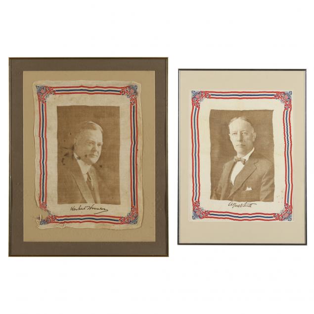 TWO CAMPAIGN BANDANAS FROM THE