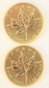 TWO CANADIAN MAPLE LEAFS, 2009