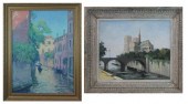 TWO CANAL SCENES: M. HARAND (F