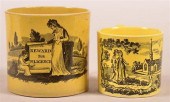 TWO CANARY YELLOW BLACK TRANSF