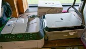 TWO CANON PHOTOCOPIERS AND FUJ