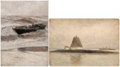 Two Carlton Chapman paintings