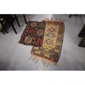Two carpets, one fragment of a