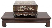 TWO CARVED WOOD PIECESTwo Carv