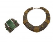 TWO CASA MAYA MIXED-METAL JEWE