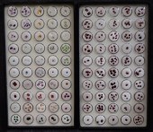 TWO CASED COLLECTIONS OF UNSET