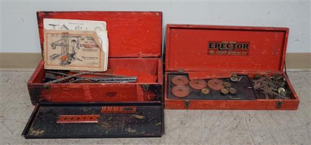 TWO CASED ERECTOR SETSTwo Cased