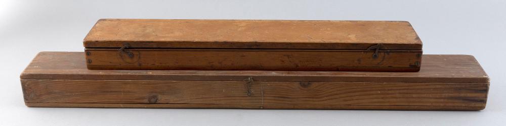 TWO CASED INSTRUMENTS 19TH
