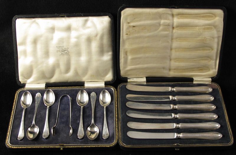 Two Cased Sets of Sterling