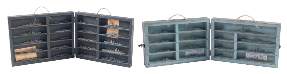 TWO CASED SETS OF U.S. NAVY
