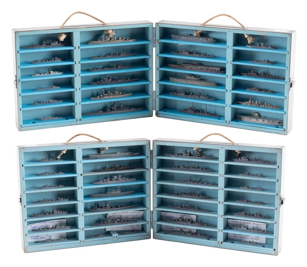 TWO CASED SETS OF WORLD WAR