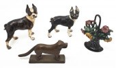Two Cast Iron Door Stops each