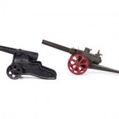 Two Cast Iron Signal Cannons
c