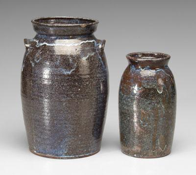 Two Catawba Valley stoneware