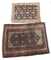 TWO CAUCASIAN ORIENTAL THROW R