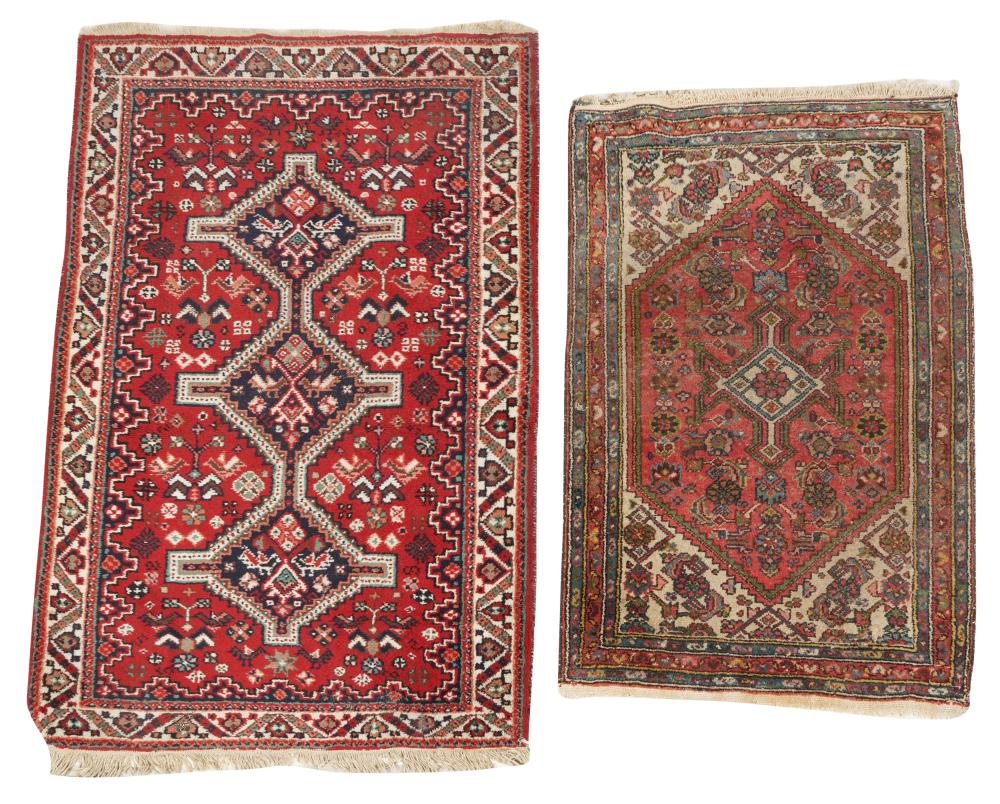 TWO CAUCASIAN STYLE RUGSTwo