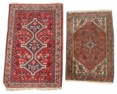 TWO CAUCASIAN STYLE RUGSTwo Ca