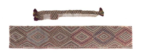 Two Caucasian Wool Textile