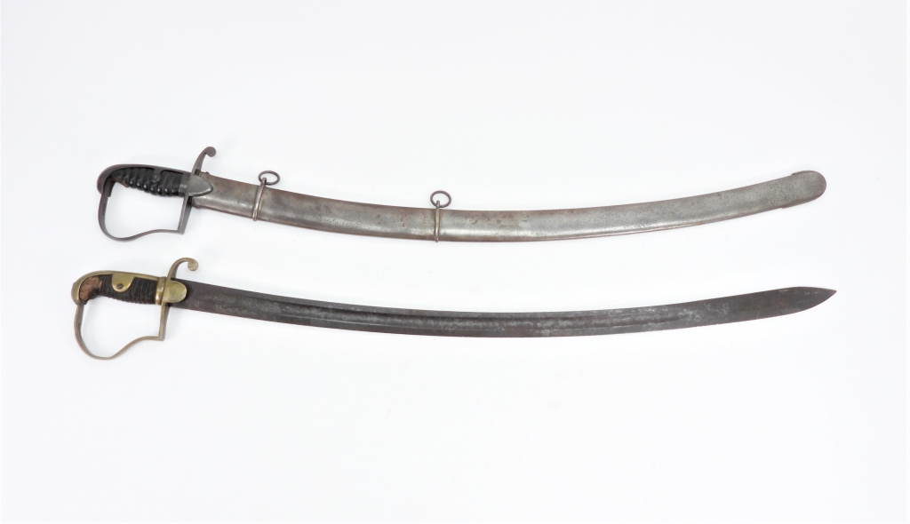 TWO CAVALRY SABERS A British