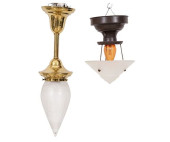 TWO CEILING LIGHTS<br>Two ceil