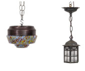TWO CEILING LIGHTS<br>Two ceil