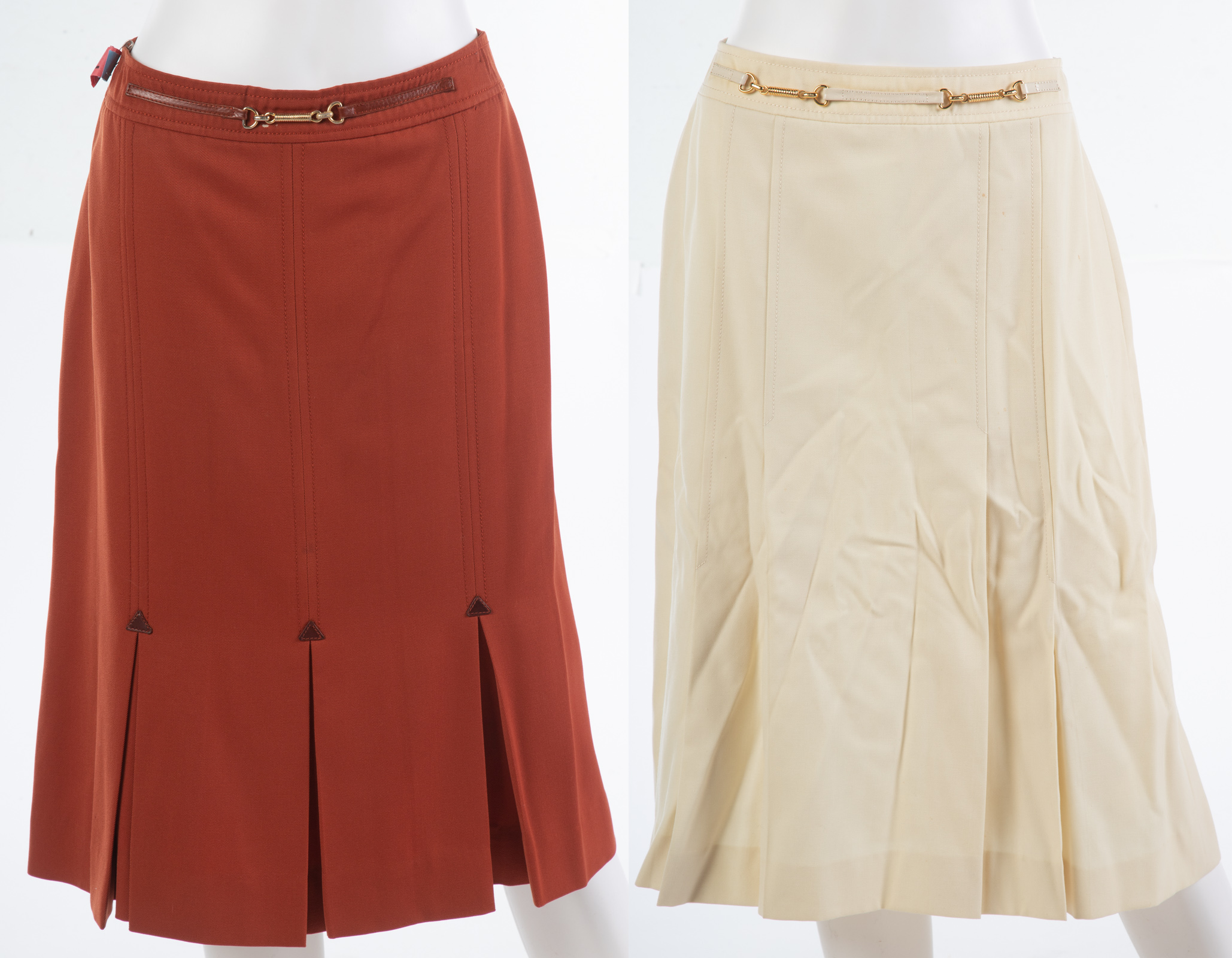 TWO CELINE SKIRTS made in Italy,