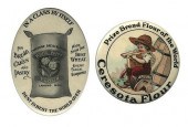 TWO CELLULOID FLOUR POCKET MIR