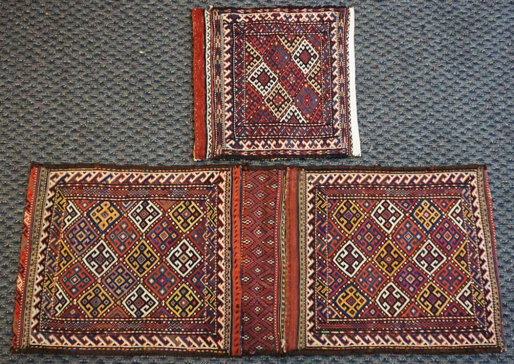 TWO CENTRAL ASIAN EMBROIDERED