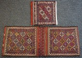 TWO CENTRAL ASIAN EMBROIDERED