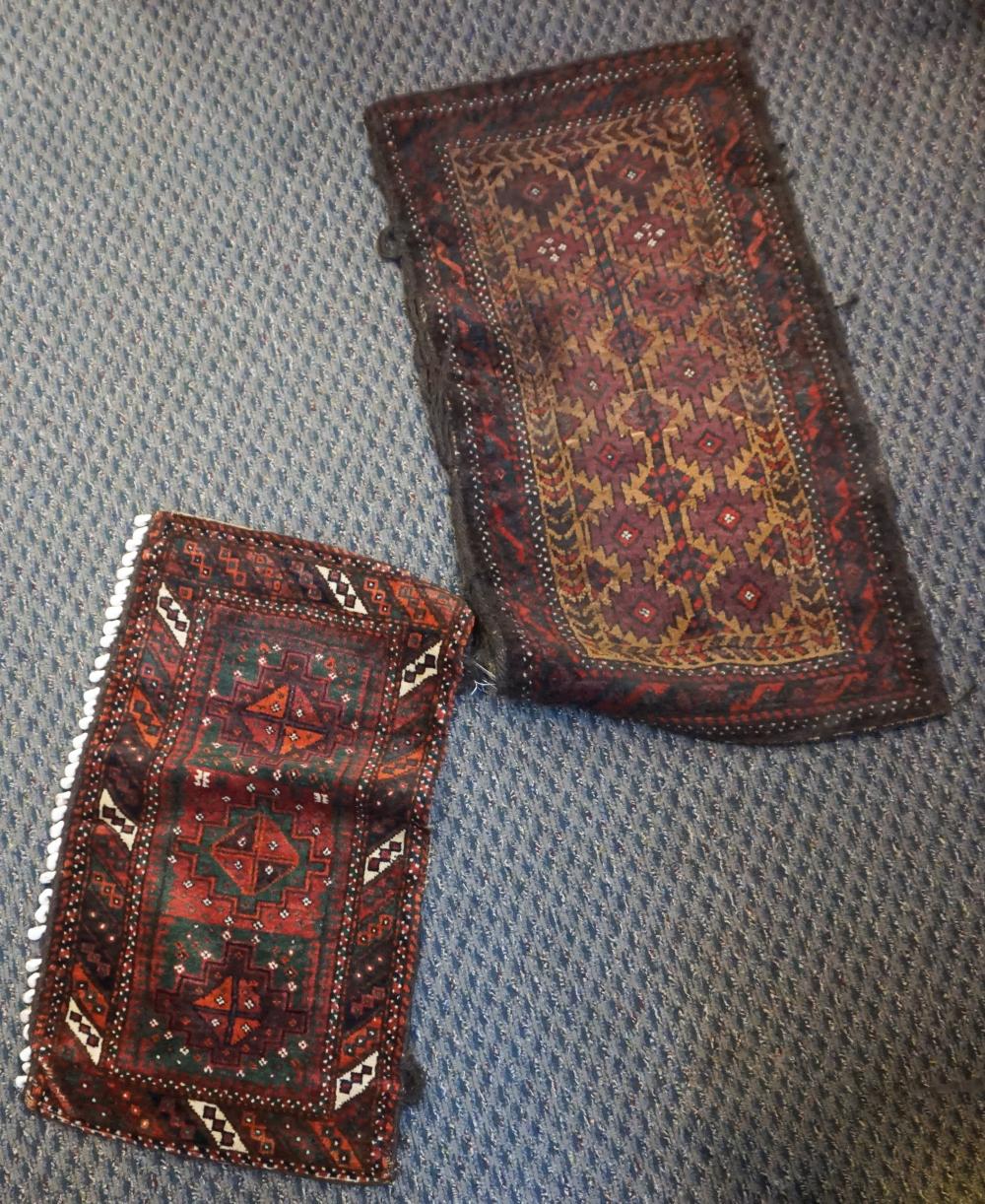 TWO CENTRAL ASIAN KILIM BAGS