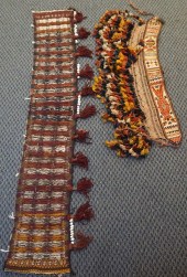TWO CENTRAL ASIAN WALL HANGING