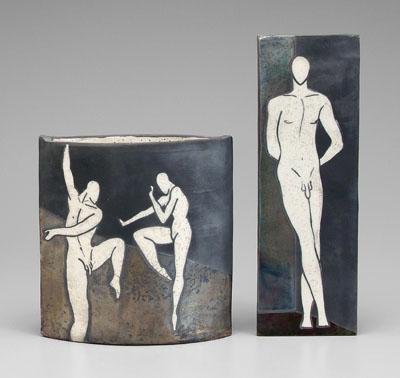 Two ceramic works by Marina