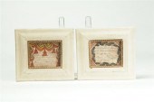 TWO CERTIFICATES OF MERIT.  Am